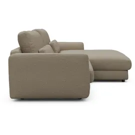 tenksom Ecksofa TENKSOM "Polsterecke, L-Form, Eckcouch, mit Federkern, inkl. Kissen", beige, B:225cm H:68cm T:171cm, Sofas, Ecksofa, legerer Sitzkomfort zum Entspannen und Verweilen