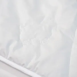 Künsemüller Cashmere Bettdecke warm 155 x 220 cm Edles Himalaya-Kaschmir - Weiß