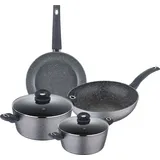 BERGNER Orion Topf-Set 6-tlg. 20 cm rund + 24 cm rund