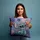 Jerry Fabrics Lilo und Stitch Dekokissen 40 x 40 cm Lila