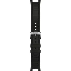 Tissot - Silikon T-race Gent Automatic Silikon  Schwarz T603049718 - schwarz