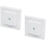 Homematic IP Wandtaster 2-fach HMIP-WRC2 • 2er Pack