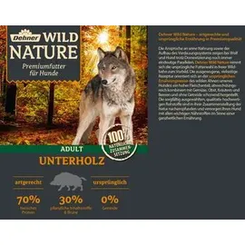 Dehner Wild Nature Hundefutter Unterholz 6 x 800 g
