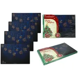 4er-Set Kork-Tischsets - Weihnachten (CARMANI)