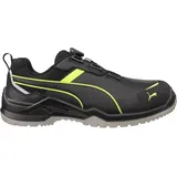 Sicherheitshalbschuhe S3S "KRYPTON GRREEN DISC LOW" - 35 - schwarz