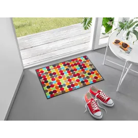 Wash+Dry Mikado Dots 40 x 60 cm Mehrfarbig