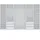 marmex möbel TRES Garderobenschrank 320 x 206 x 51 cm Weiß