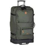 Cabaia Soft Suitcase Essentials Trolley L 2-Rollen 80 cm / 110 l dunkelgrün