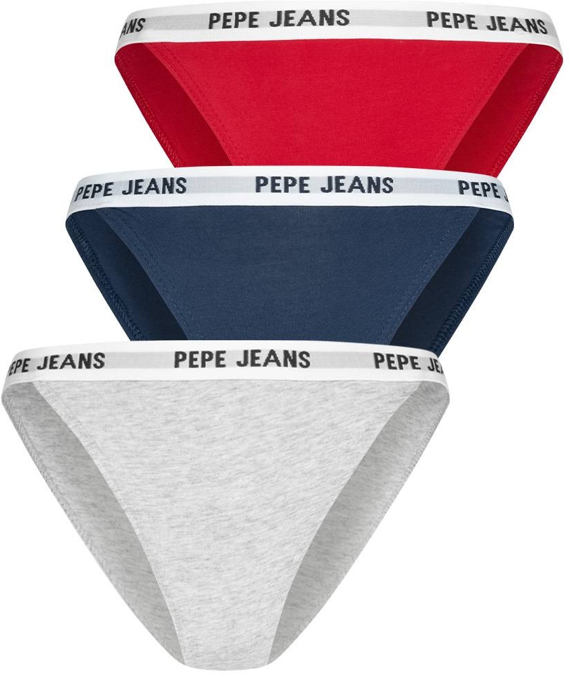 Pepe Jeans Brend Damen Slip 3er-Pack U4_F5803_PEP-594-S