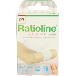 Rausch RATIOLINE sensitive Wundschnellverband 6 cmx1 m Verbandsmaterial   