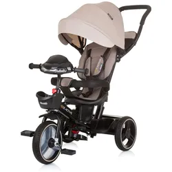 Chipolino Tricycle Dreirad Be Active 2 in 1 Sitz drehbar Musik Licht drehbar beige