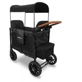 Wonderfold Luxe Double Bollerwagen - Fb. volcano black