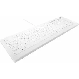 Cherry Active Key AK-C8112 Medical Keyboard, weiß, USB, DE (AK-C8112-U1-W/GE)