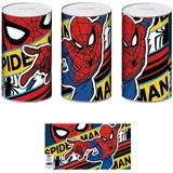 Spardose – Spiderman – Größe L – 10 x 10 x 17,5 cm