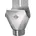 280/76 mm Silber