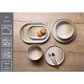Ritzenhoff & Breker Trio Teller-Set 18-tlg. Creme