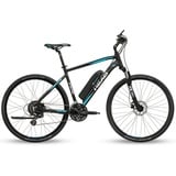 Head Herren e I-Peak RM«, Cross-Ebike, Schwarz matt/blau, 50 cm