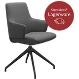 Stressless Dining Stuhl Laurel D350 mit Armlehne Leder Batick Grey