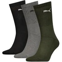Puma Unisex Crew Socken grün 35-38