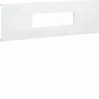 Hager Blende 9-fach PVC BRA/S Oberteil 120mm verkehrsweiß.Blende für