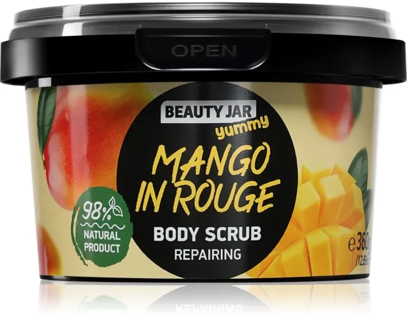 Beauty Jar Yummy Mango in Rouge Körperpeeling 360 g
