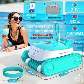 Kesser Poolroboter blau bis 100 m2