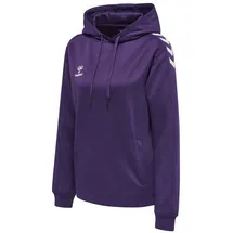 hummel Core XK Poly Hoodie Acai/White XXL