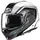 HJC Helmets F100 REFF MC1 Schwarz/Weiß L