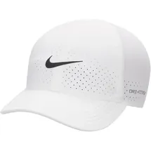 Nike Dri-FIT ADV Club Unstructured Tennis Cap 100 white/black L/XL