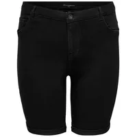 ONLY CARMAKOMA Damen Plus Size Denim Jeans Shorts Kurze