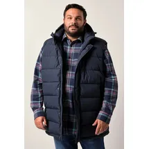 Men Plus by Happy Size Steppweste Blau 6XL