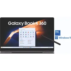 Samsung Galaxy Book4 360 15,6" 16 GB RAM 512 GB SSD Core 7 Gray