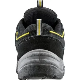 teXXor S1-sicherheitshalbschuhe Metz Schwarz/gelb Src, Stahlkappe 611342 Gr.42