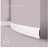 NOEL & MARQUET NMC FD2 Flex WALLSTYL Flexible Zierleiste Stuckleiste Zeitloses Klassisches Design Weiß