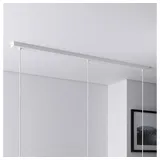 Lightstock Baldachin 3 Leuchtmittel rechteckig weiß