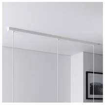 Lightstock Baldachin 3 Leuchtmittel rechteckig weiß