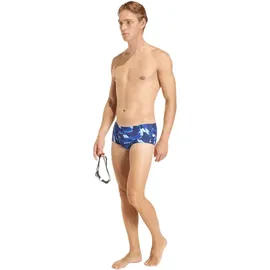 adidas RIPSTREAM TEAM GRAPFIK Badehose Blau M