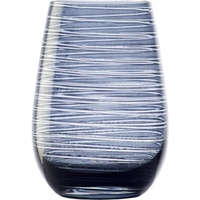 Stölzle Becher TWISTER Glas, 6-teilig Blaugrau