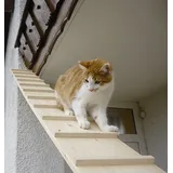 Elmato 13017 Katzentreppe 1 – 4 Meter erweiterbar (4 Meter mit 3 Verbindungsstücken)