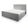 masseno Boxbett, Hellgrau, Holz, 160x200 cm Schlafzimmer, Betten, Boxspringbetten