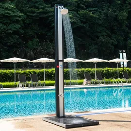 SUMMER FUN Bodenplatte Dunkelbraun 101 x 63 x 5,5 cm