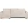 OTTO home Ecksofa OTTO HOME "BEATRICE optionale Schlafsofa mit Bettkasten, B/T/H: 265/170/86 cm", beige (creme), B:265cm H:86cm T:170cm, 100% Polyester, Sofas, Ecksofa, L-Form, wahlweise auch mit Bettfunktion und Bettkasten