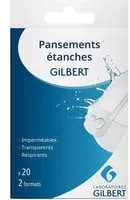 Gilbert pansement étanche Pansement(S) 20 pc(s)