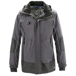 Wetterschutz-Jacke PHILLY, grau/schwarz, Größe 5XL - grau/schwarz