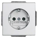 Busch-Jaeger Steckdoseneinsatz 20 EUC-83 Alusilber 1 St.
