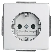 Busch-Jaeger Steckdoseneinsatz 20 EUC-83 Alusilber 1 St.