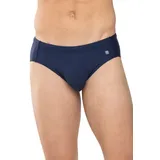 MEY Herren Badehose blau Mikrofaser unifarben, blau, NOS
