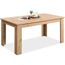 Homestyle4u Esstisch Natur, Holz, Rechteckig, 120x75x80 cm, Esszimmer, Tische, Esstische
