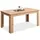 Homestyle4u Esstisch Natur, Holz, Rechteckig, 120x75x80 cm, Esszimmer, Tische, Esstische