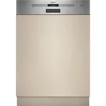 Neff N50 S145EBS04D Einbau-Geschirrspüler (teilintegrierbar, 598 mm breit, Edelstahl)